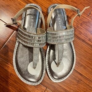 Rhinestone sandals